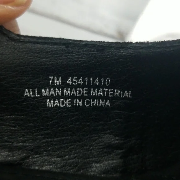 Black 2 Strap Cato Heels - Picture 8 of 9